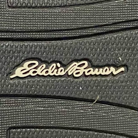 Eddie Bauer Covey 2.0 Boots Women’s Size 8.5 Black Leather Gray Tweed Side Zip - Picture 8 of 11